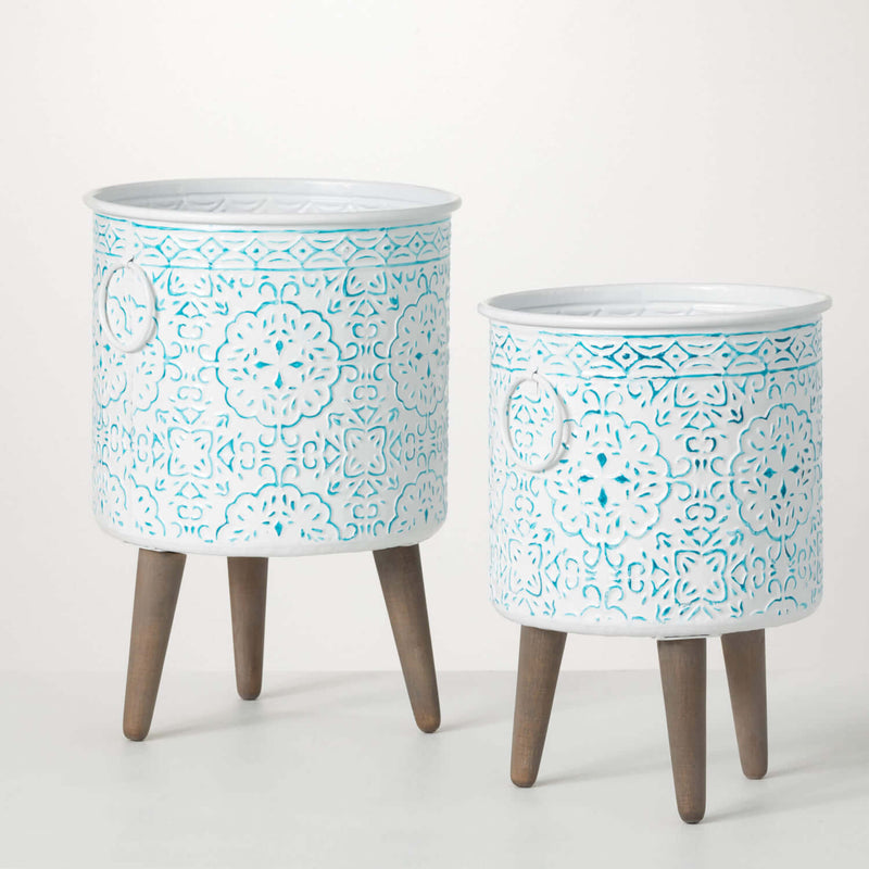 Mediterranean Raised Planters