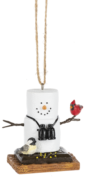 S'mores Birdwatcher Ornament