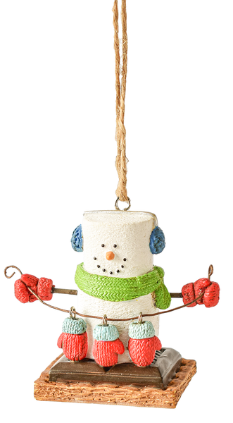 S'mores w/Mittens Ornament