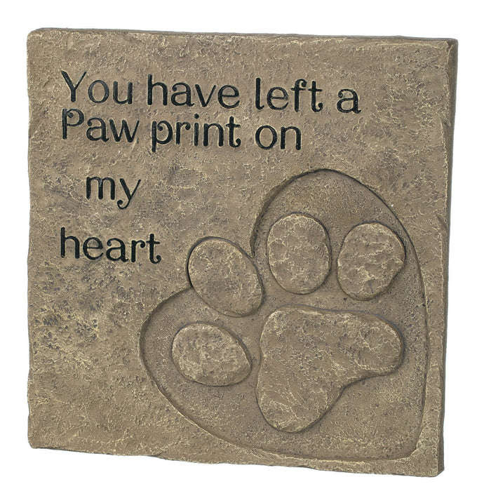 Pet Memorial Design Stepping Stone/Wall Plaque