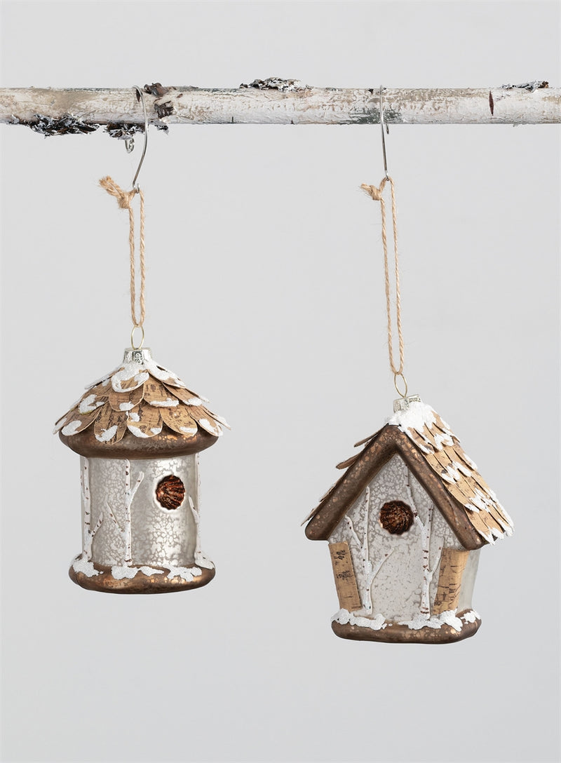 BIRD HOUSE ORNAMENT  Ornament
