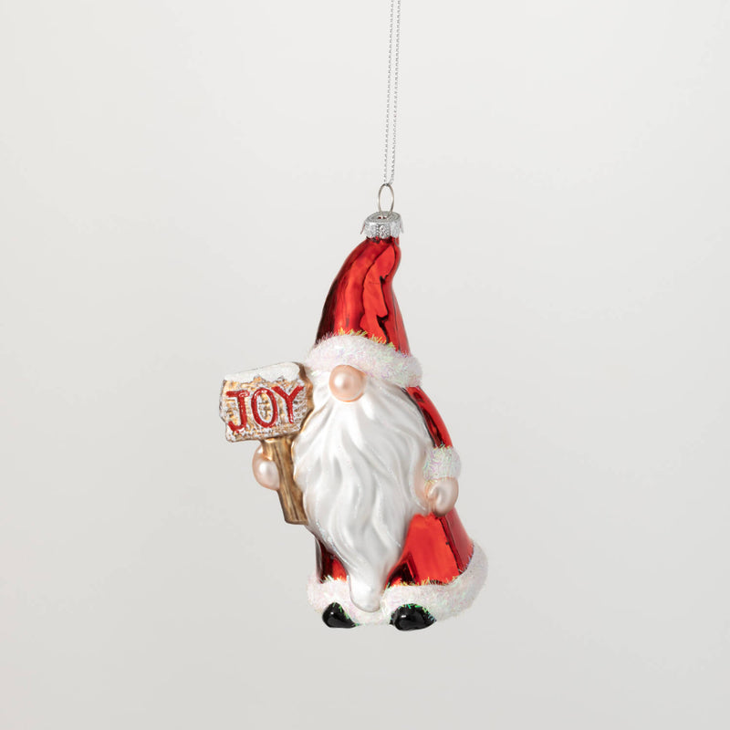 Gnome Santa Ornament