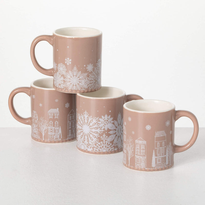 Festive Neutral Mugs - 2 Options