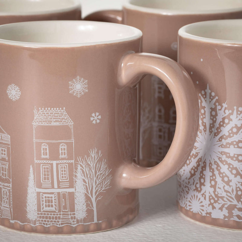 Festive Neutral Mugs - 2 Options
