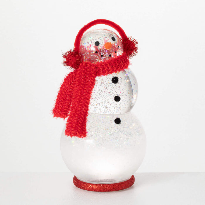 Illuminated Shimmer Snowman
