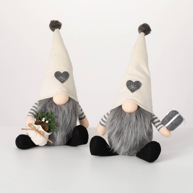 Sitting Plush Gnomes - 2 Styles