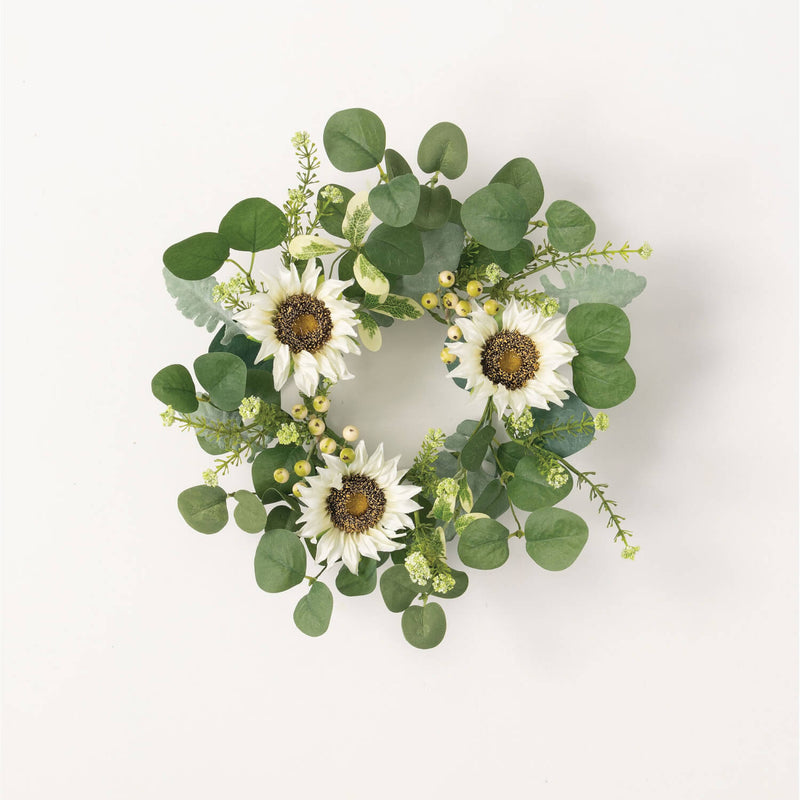 Sunflower Eucalyptus Berry Ring